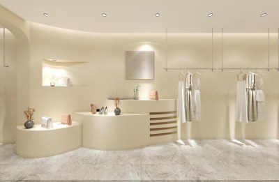 现代服装店3D模型下载